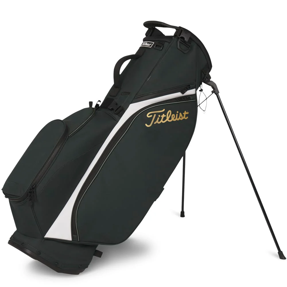 Titleist Players S4 Tee Time Ltd Edition Stand Bag - Pine/White/Gold