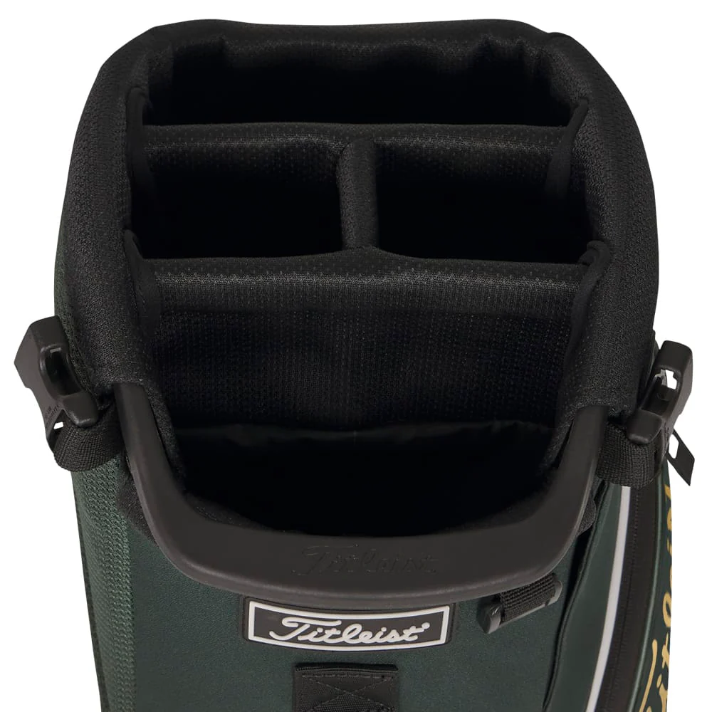 Titleist Players S4 Tee Time Ltd Edition Stand Bag - Pine/White/Gold - Image 2