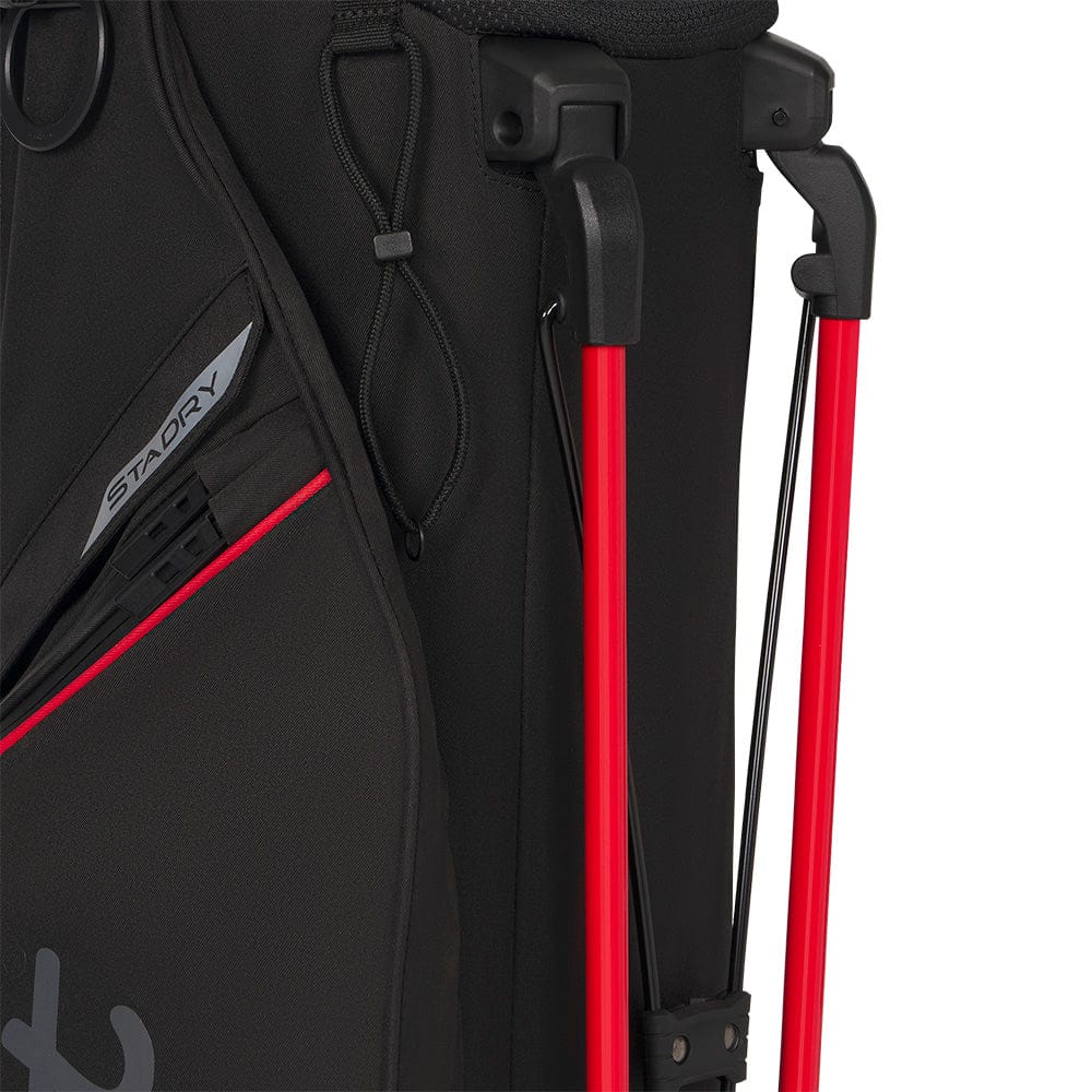 Titleist Players S5 StaDry Waterproof Stand Bag - Black/Red/Graphite - Image 6