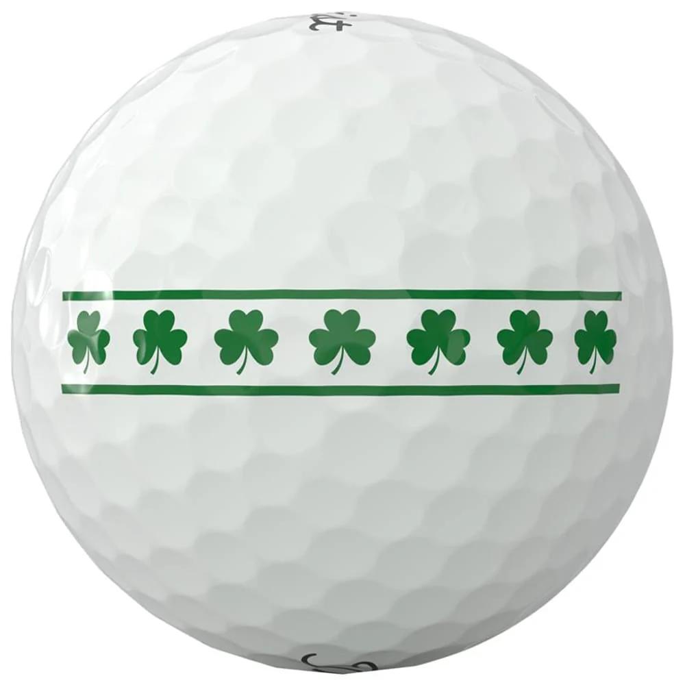 Titleist Pro V1 Ltd Edition Golf Balls - White/Shamrock - 12 Pack - Image 4