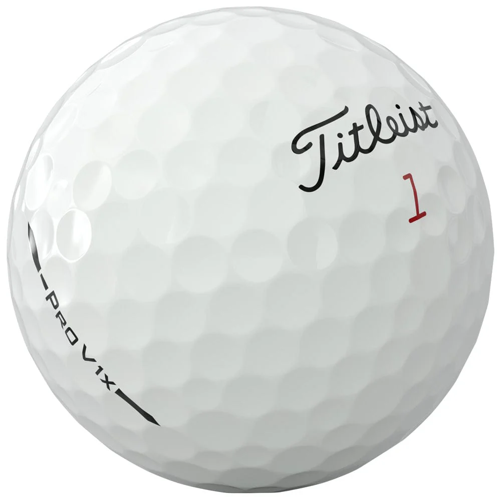 Titleist Pro V1x Left Dash Golf Balls - White - 12 Pack - Image 2