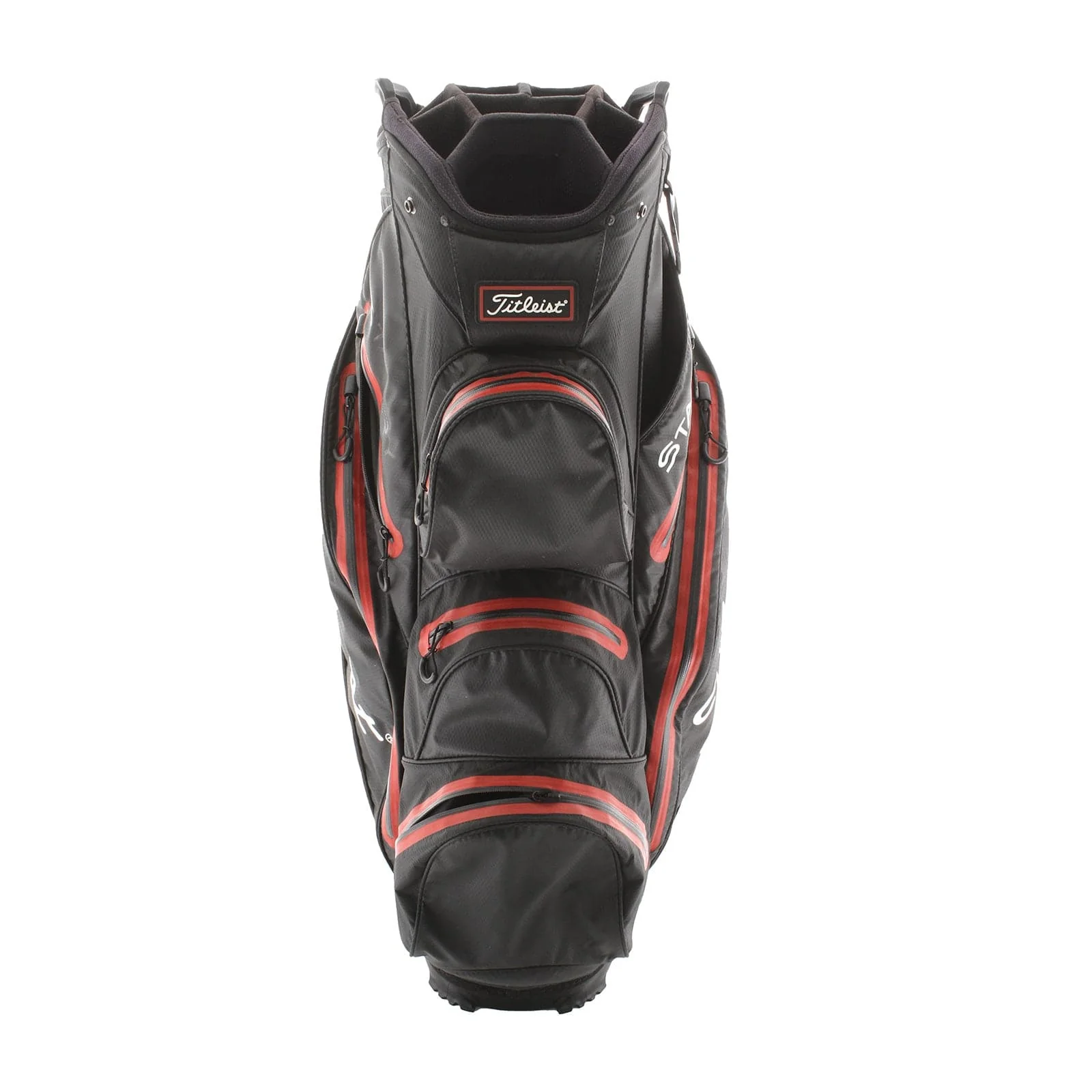 Titleist Stadry Cart Bag - Black/Red - Image 4