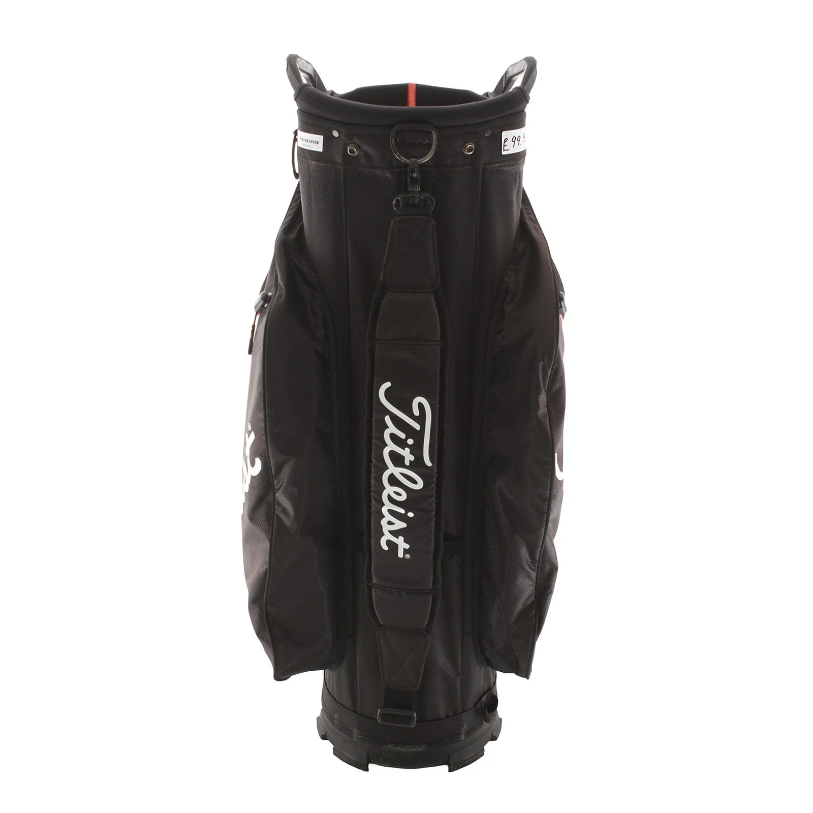 Titleist Stadry Cart Bag - Black/Red/White - Image 5