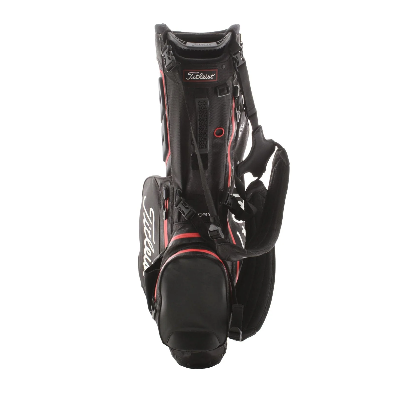 Titleist Stadry Stand Bag - Black/White/Red - Image 5