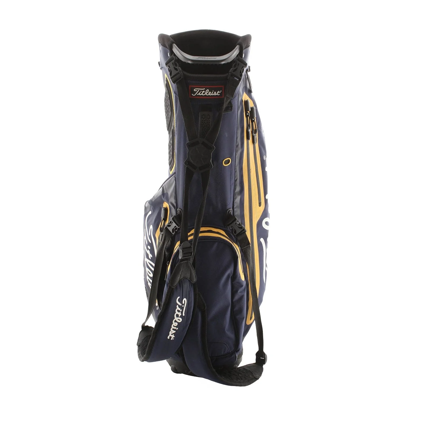 Titleist StaDry Stand Bag - Navy/Yellow - Image 5