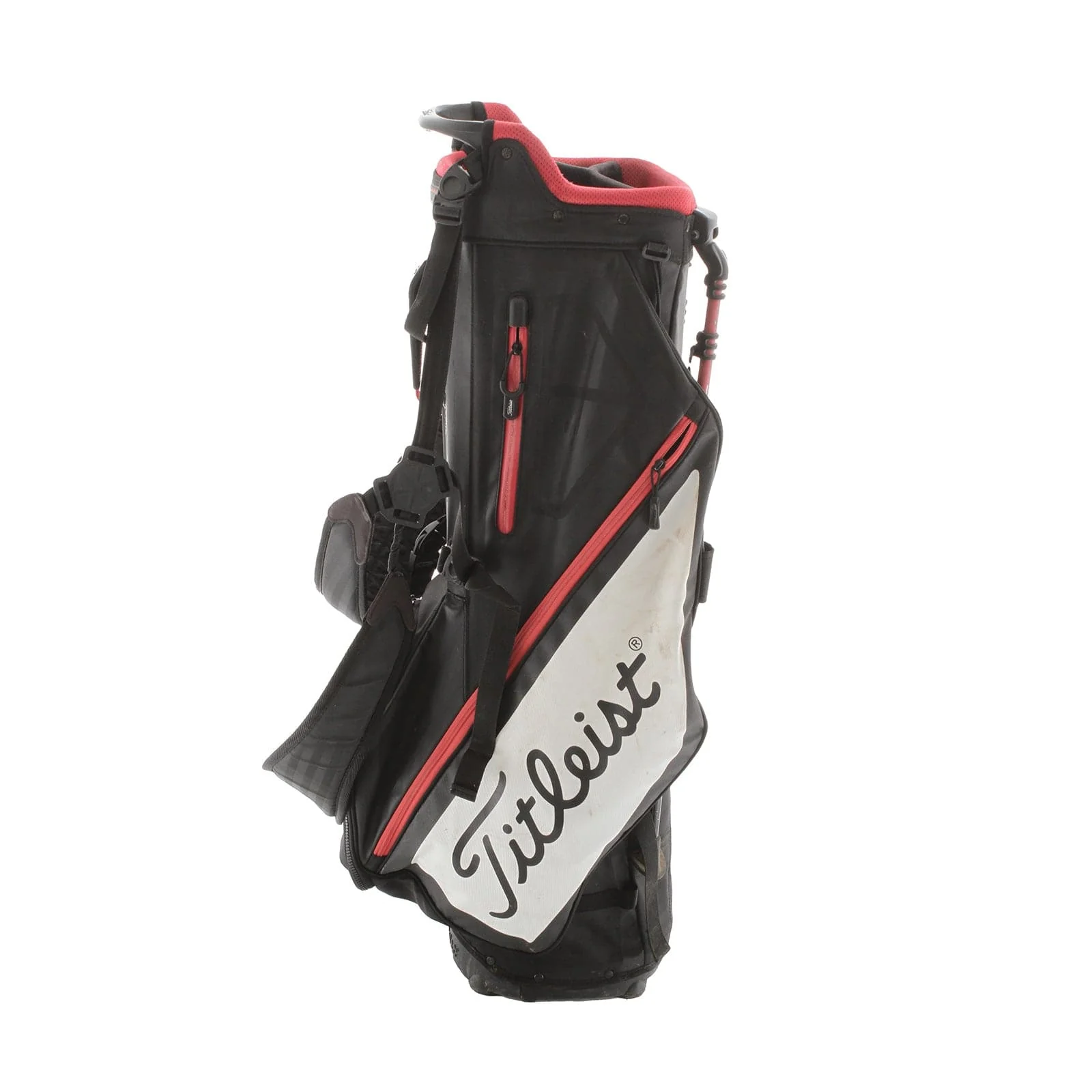 Titleist Stand Bag - Black/White/Red - Image 2