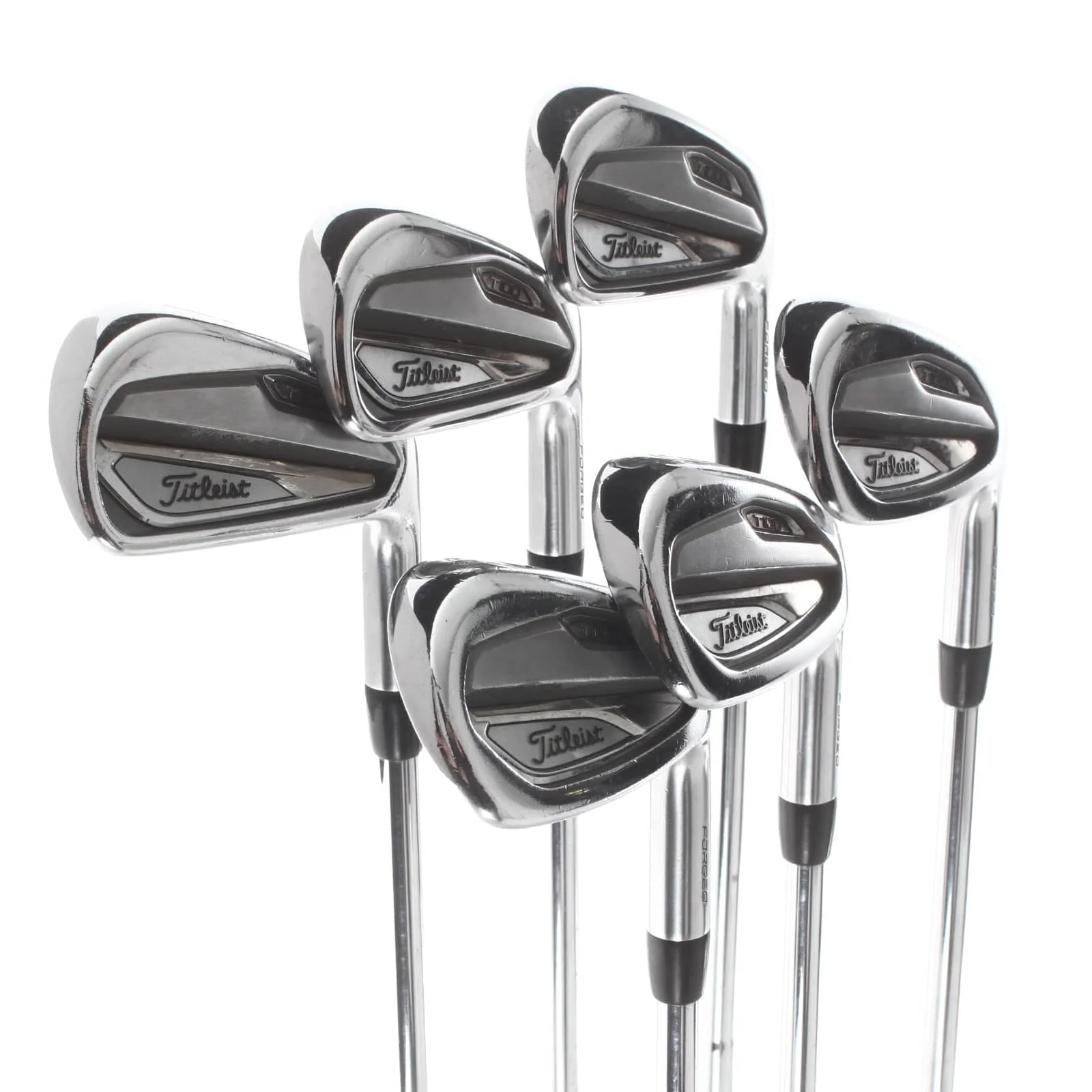 Titleist T100 2019 Steel Mens Right Hand Irons 5-PW Stiff - KBS Tour-V 110 - Image 2