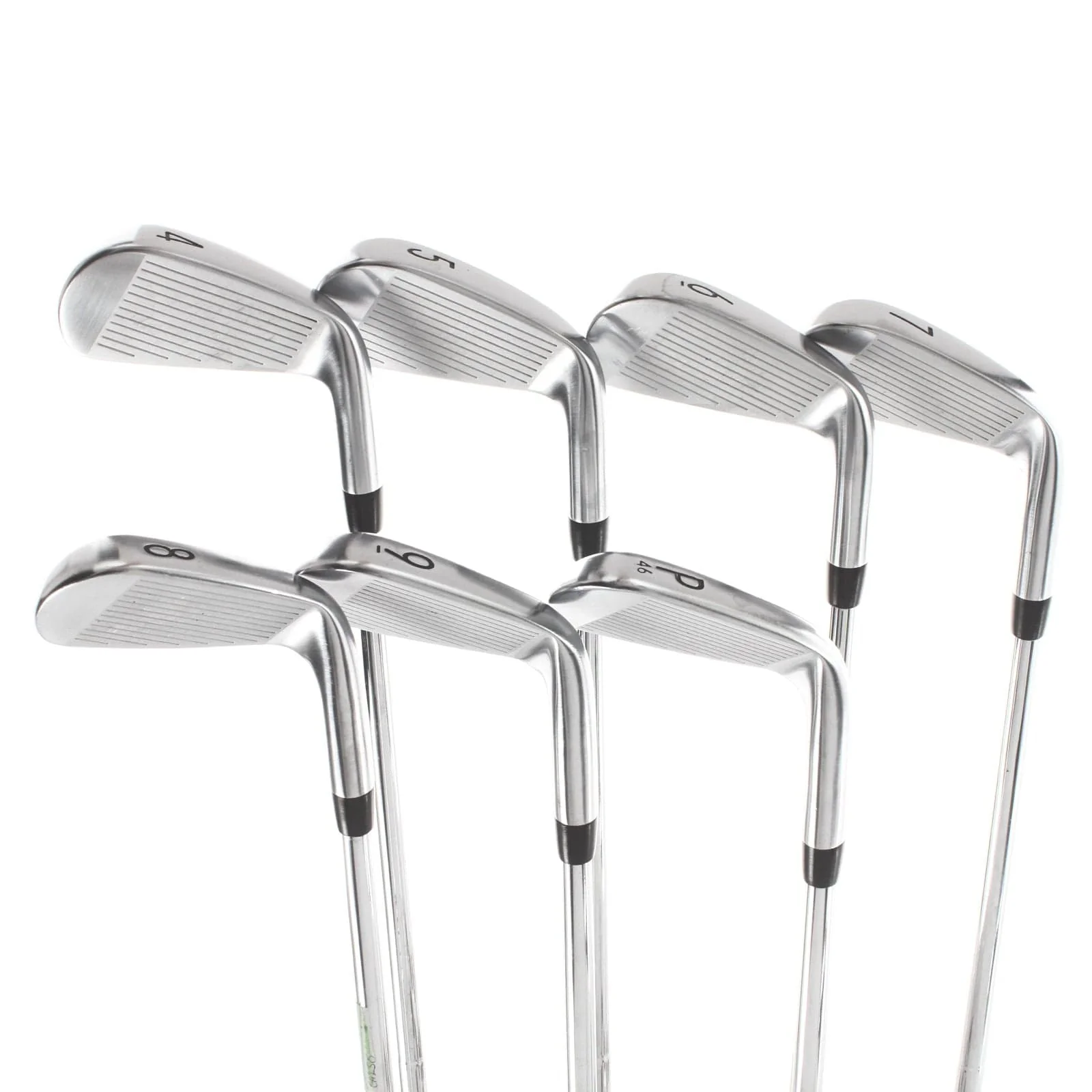 Titleist T100 2021 Steel Mens Left Hand Irons 4-PW Stiff - AMT Tour White S300 - Image 3