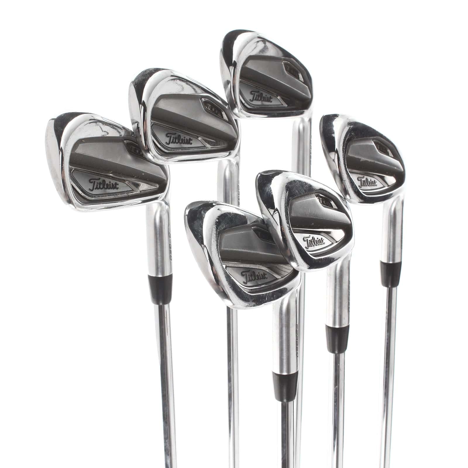 Titleist T100 Steel Mens Right Hand Irons 5-PW Stiff - AMT Tour White S300 - Image 2