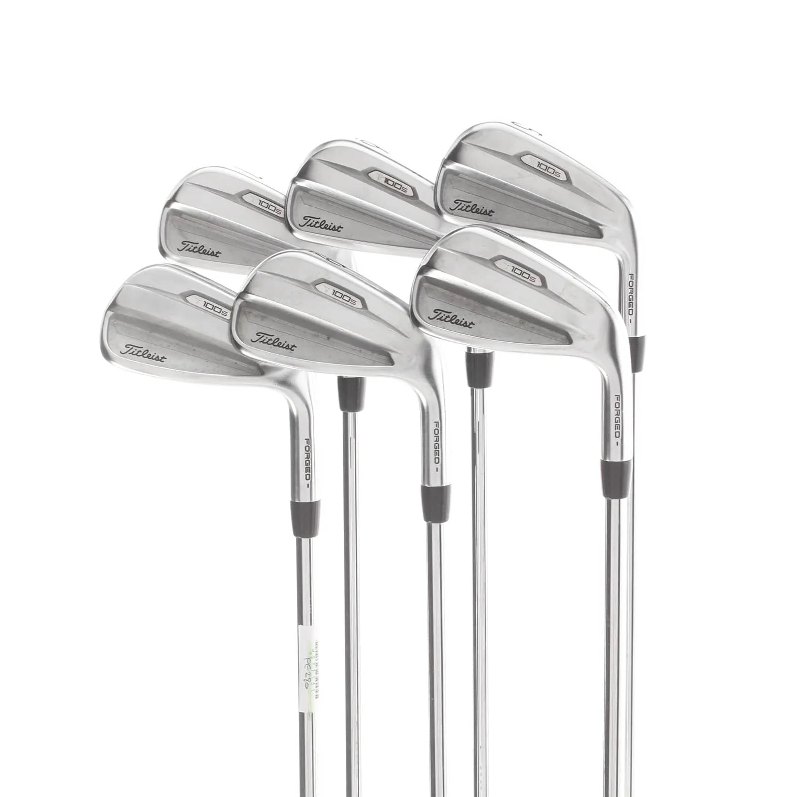 Titleist T100S 2021 Steel Mens Right Hand Irons 5-PW Stiff - True Temper AMT Black S300