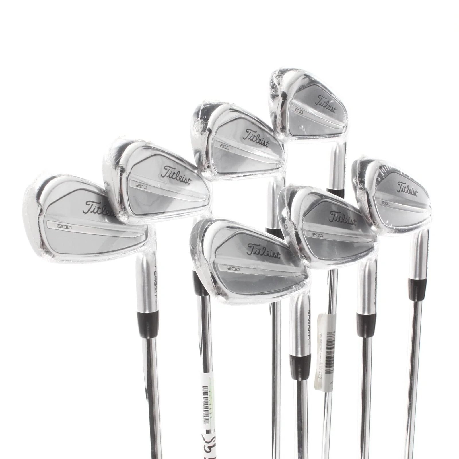 Titleist T200 2023 Steel Mens Right Hand Irons 5-GW Stiff - AMT Black S300 - Image 2
