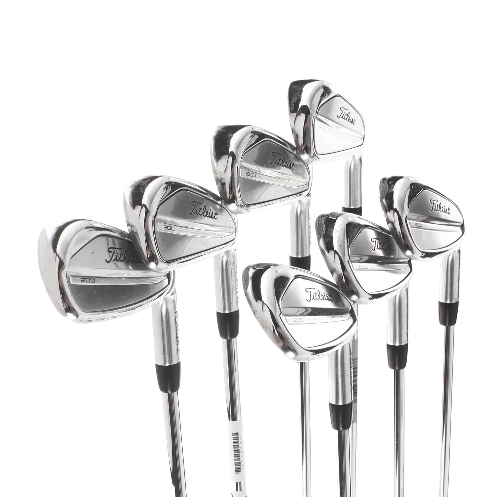 Titleist T200 2023 Steel Mens Right Hand Irons 5-GW Stiff - AMT Black S300 - Image 2