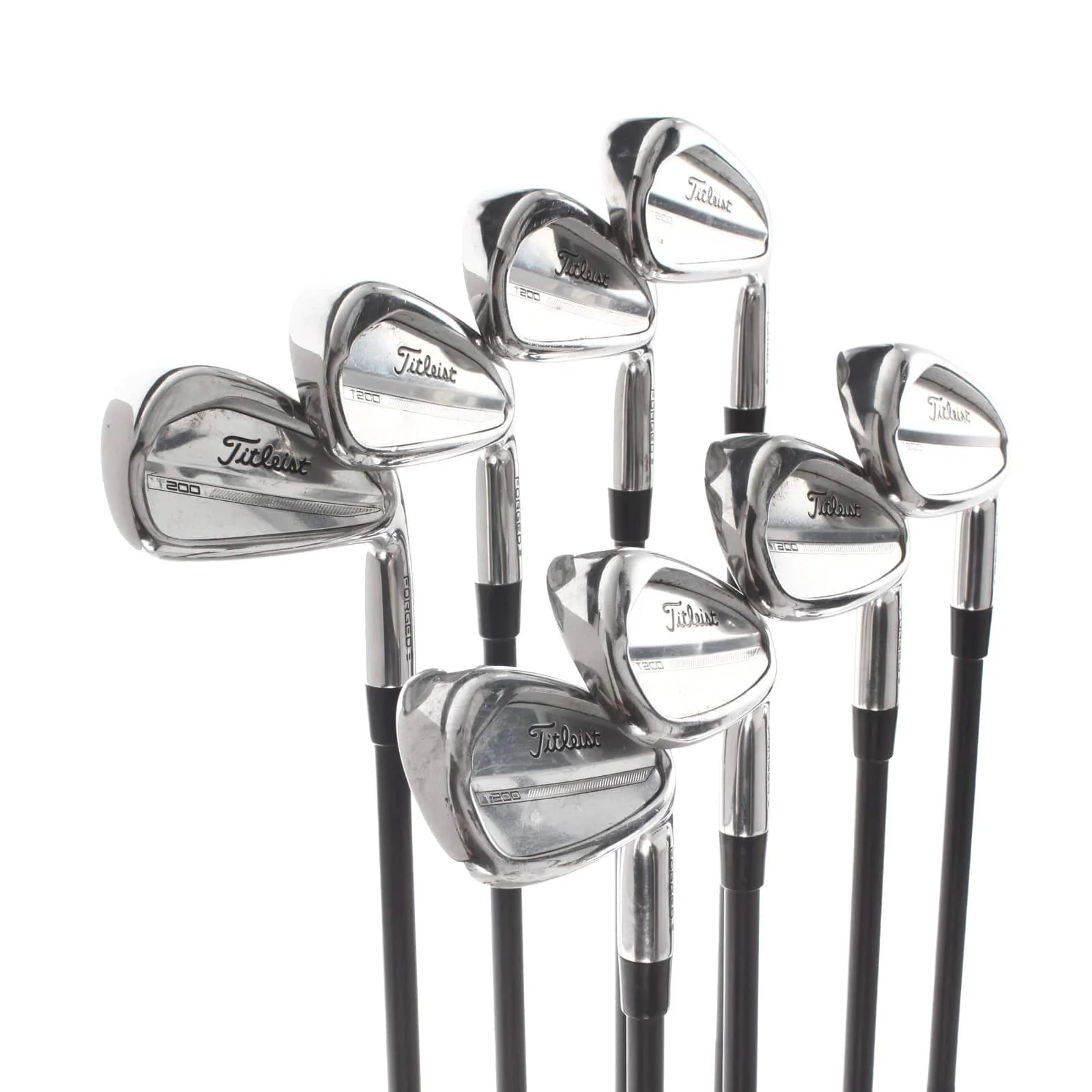 Titleist T200 Graphite Mens Right Hand Irons 4-GW Regular - Dynamic Gold 105 - Image 2
