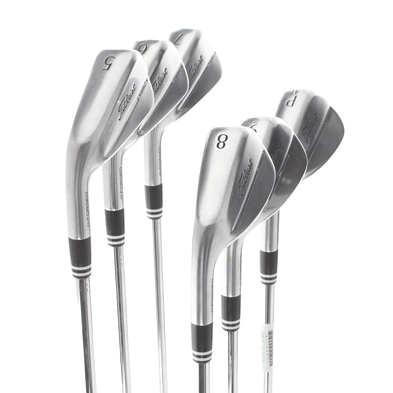 Titleist T250* Steel Mens Left Hand Irons 5-PW Regular - Dynamic Gold 95 - Image 2