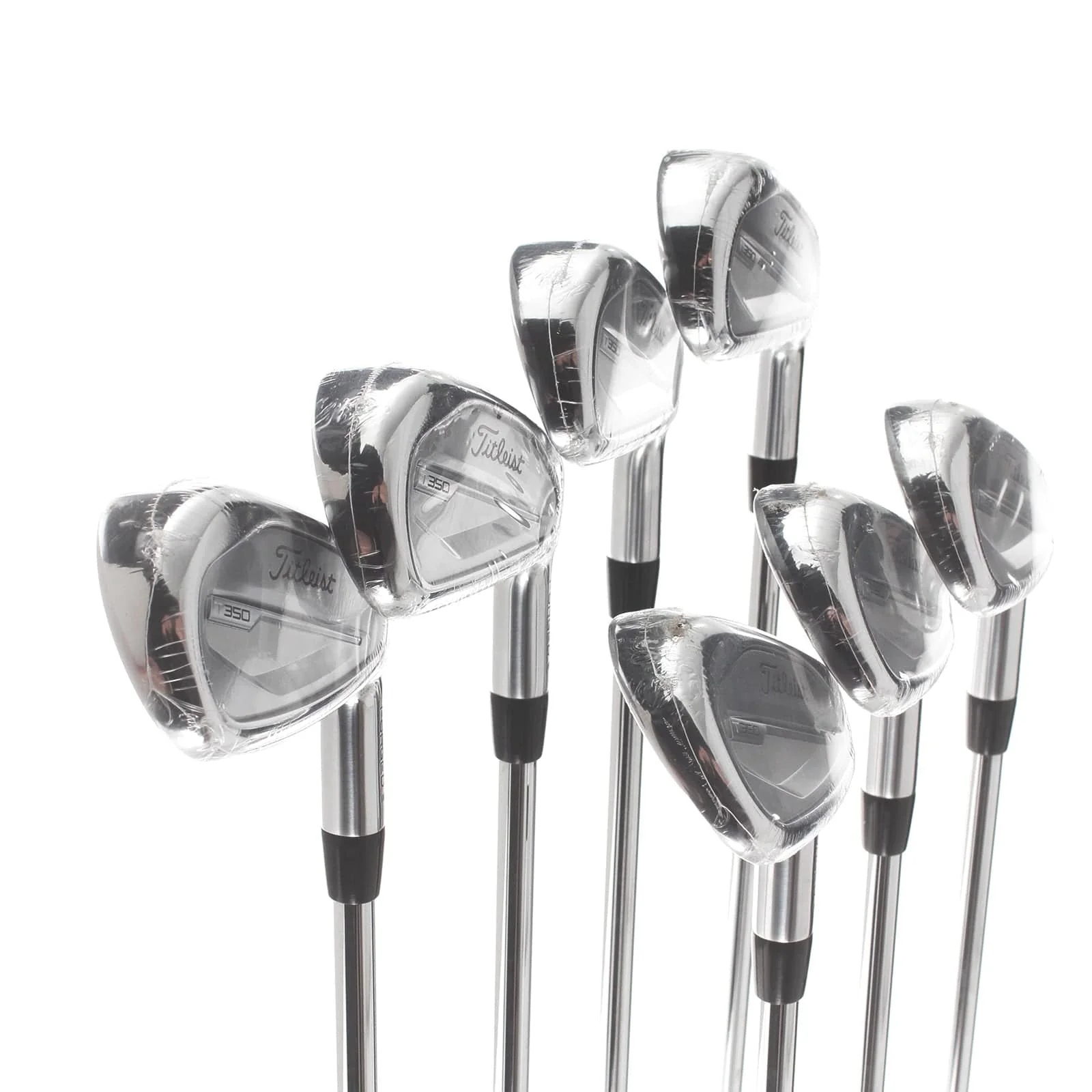 Titleist T350 2023 Steel Mens Right Hand Irons 5-GW Stiff - True Temper AT Red S300 - Image 2
