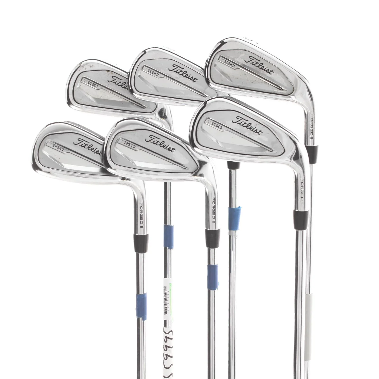 Titleist T350 2023 Steel Mens Right Hand Irons 5-PW Regular - AMT Red R300