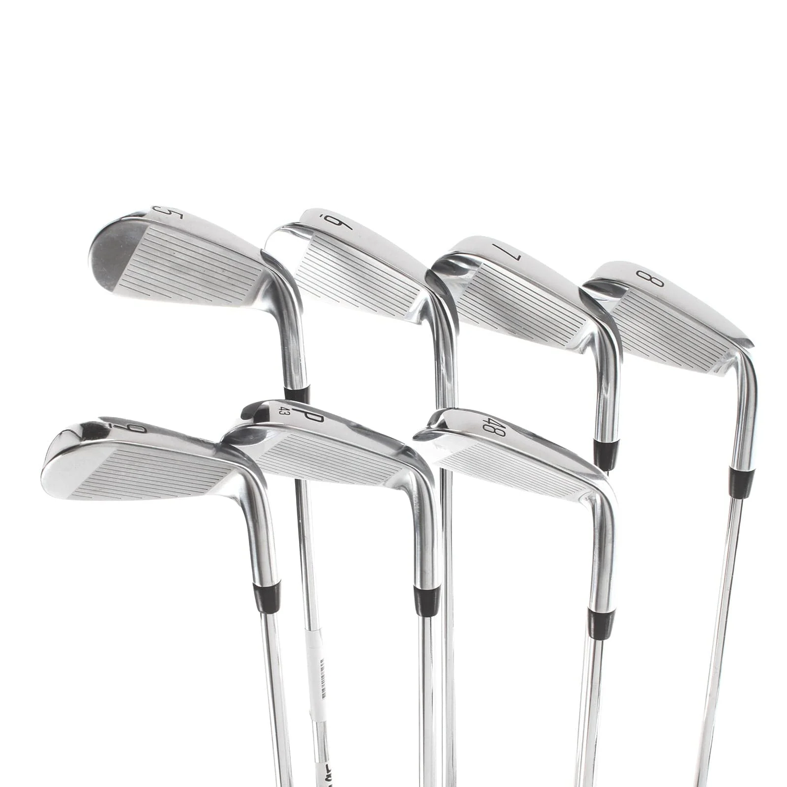 Titleist T350 Steel Mens Left Hand Irons 5-GW Regular - AMT Red R300 - Image 3
