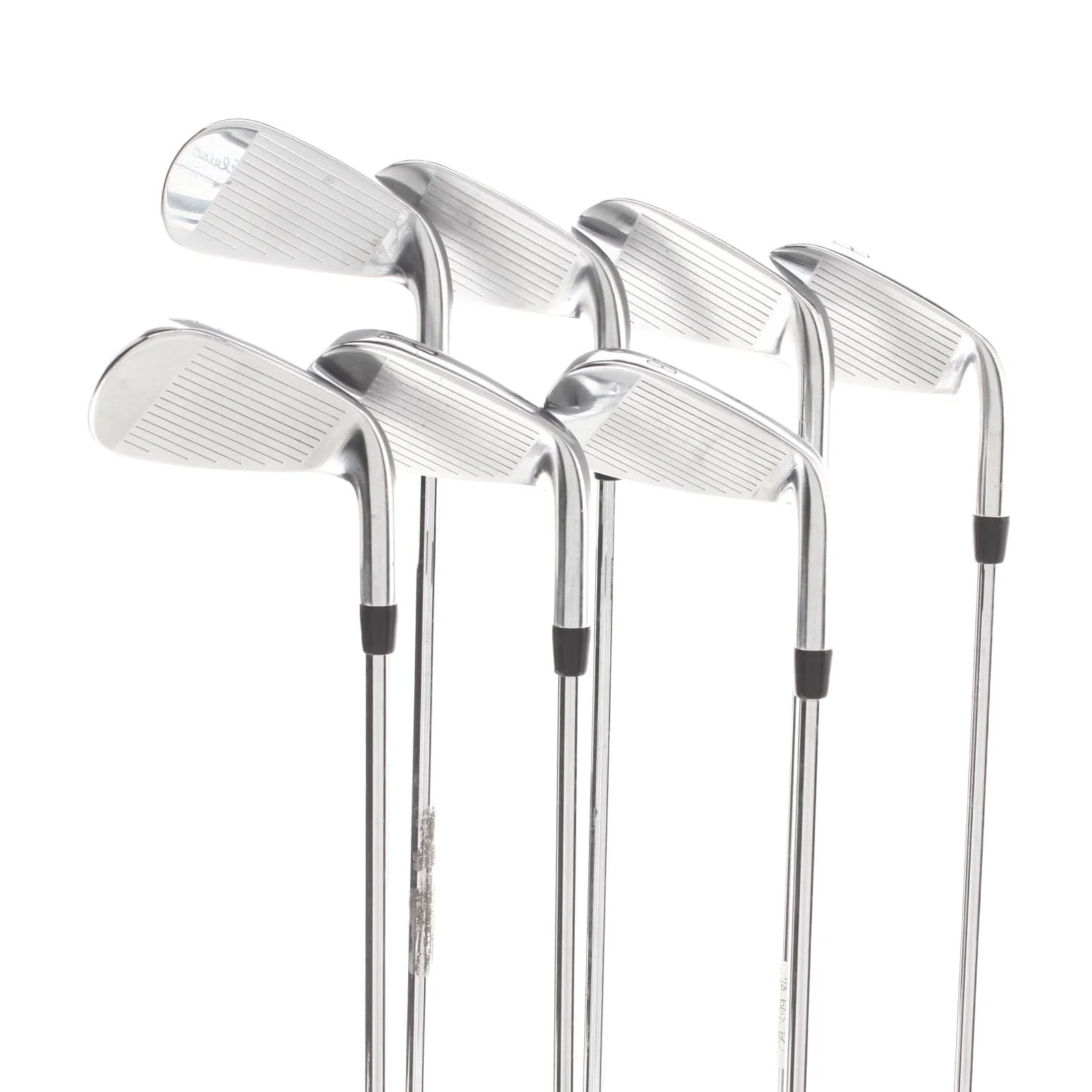 Titleist T350 Steel Mens Left Hand Irons 5-GW Regular - True Temper AMT Red - Image 4