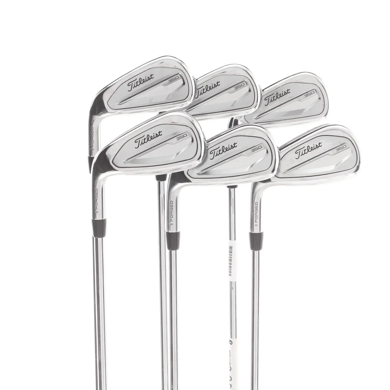 Titleist T350 Steel Mens Left Hand Irons 5-PW Regular - True Temper AMT Red R300