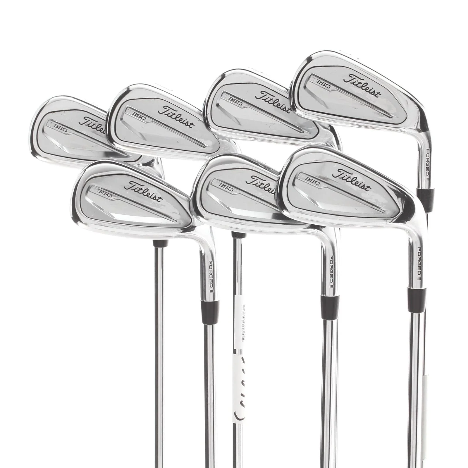 Titleist T350 Steel Mens Right Hand Irons 5-GW Regular - AMT Red R300