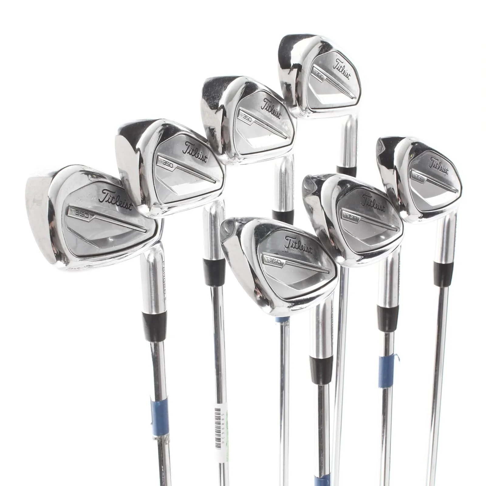 Titleist T350 Steel Mens Right Hand Irons 5-GW Regular - True Temper AMT Red - Image 2