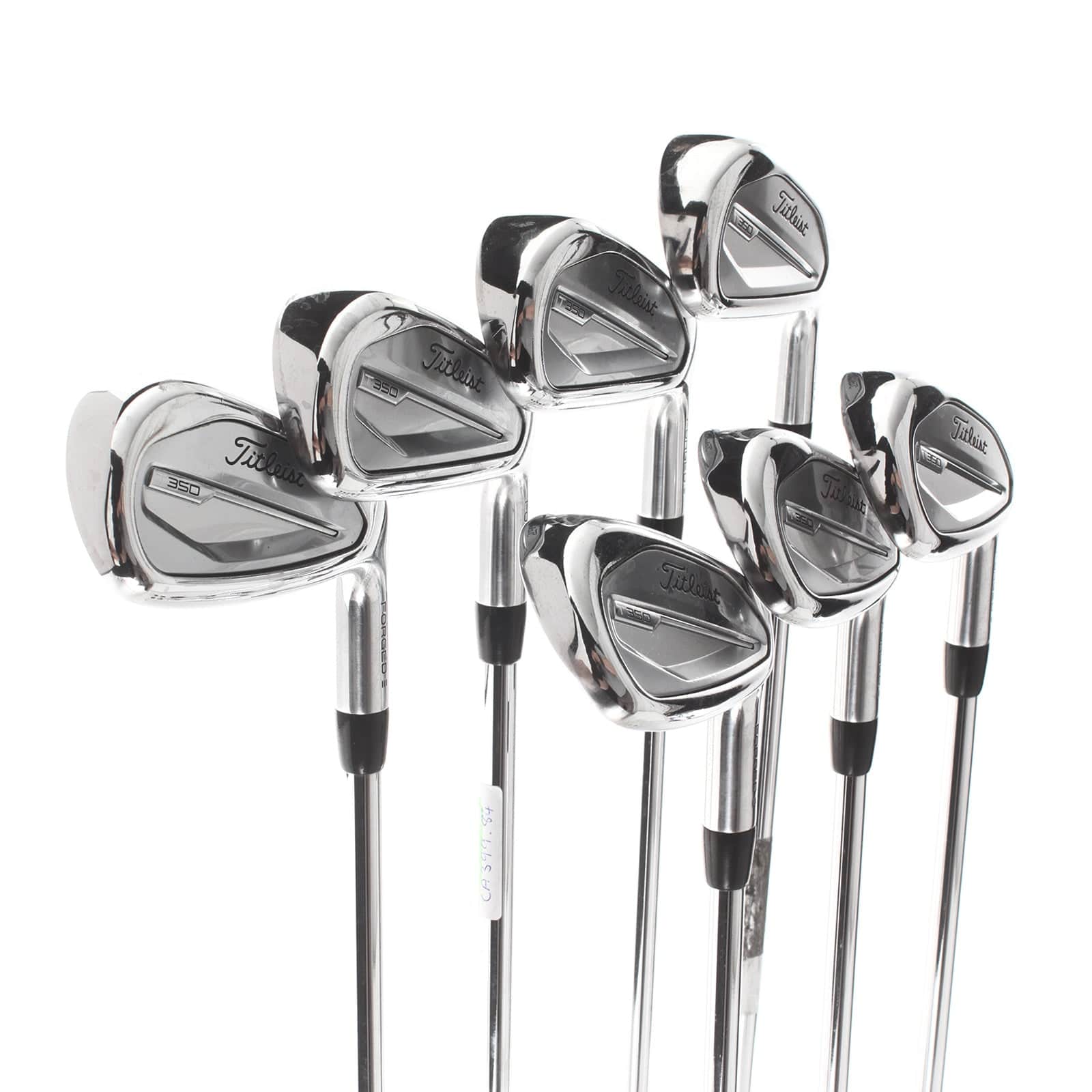 Titleist T350 Steel Mens Right Hand Irons 5-GW Regular - True Temper AMT Red R300 - Image 2