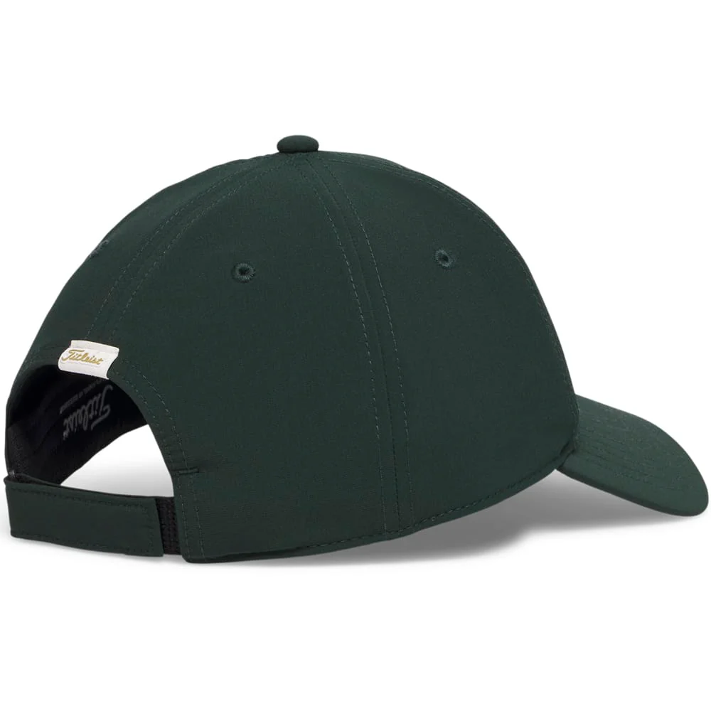 Titleist Tee Time Ltd Edition Montauk Lightweight Cap - Pine/White/Gold - Image 3