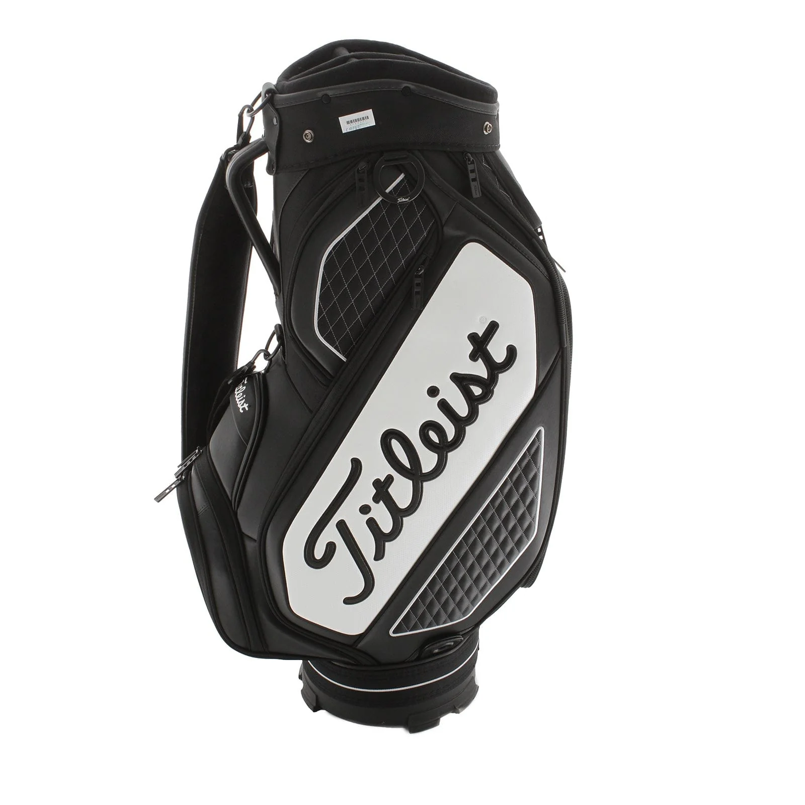 Titleist Tour Series Midsize Cart Bag - Black/White - Image 3