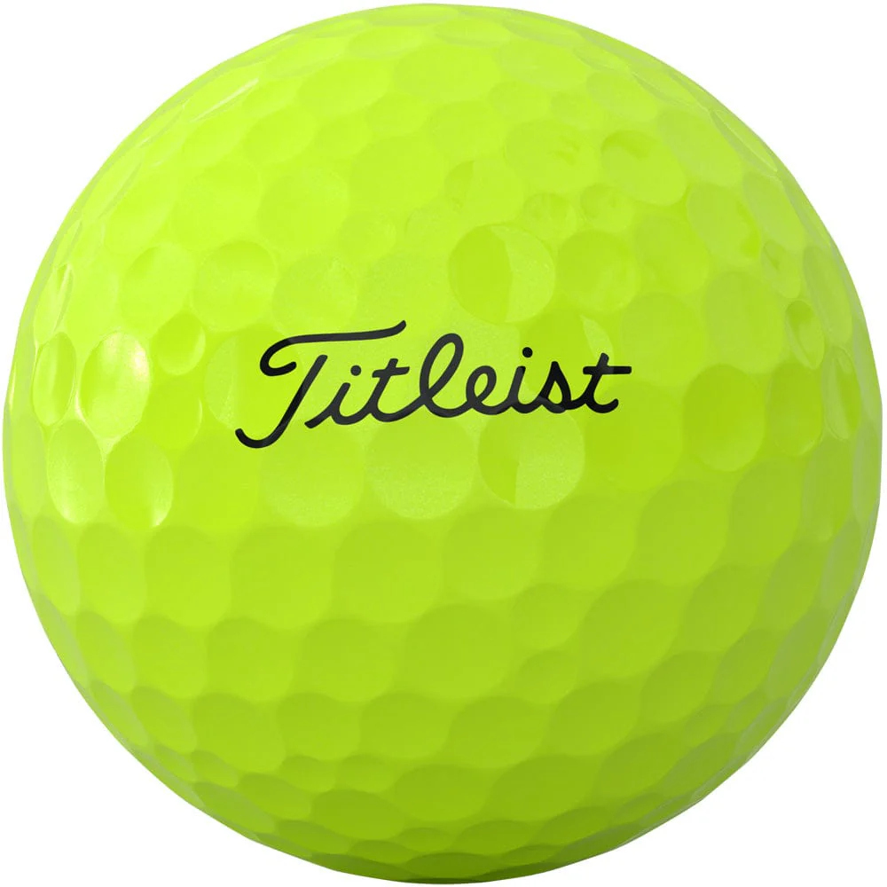 Titleist Tour Soft Golf Balls - Yellow - 3-Ball Sleeve - Image 4