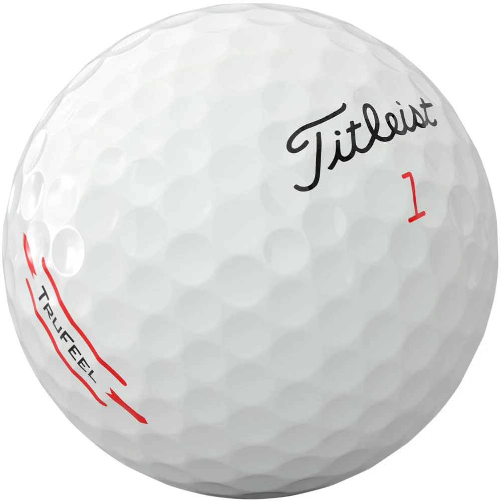 Titleist TruFeel Golf Balls - White - 3-Ball Sleeve - Image 3
