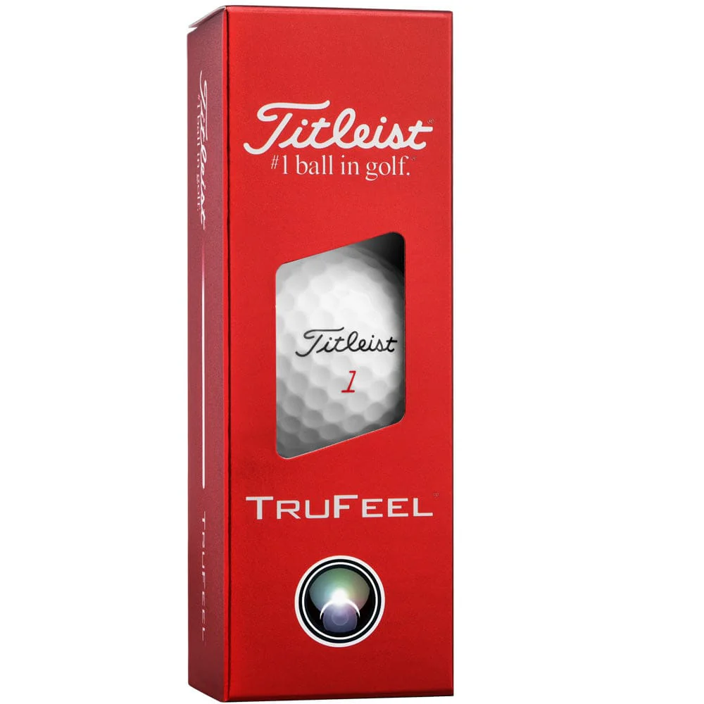 Titleist TruFeel Golf Balls - White - Double Dozen - Image 6