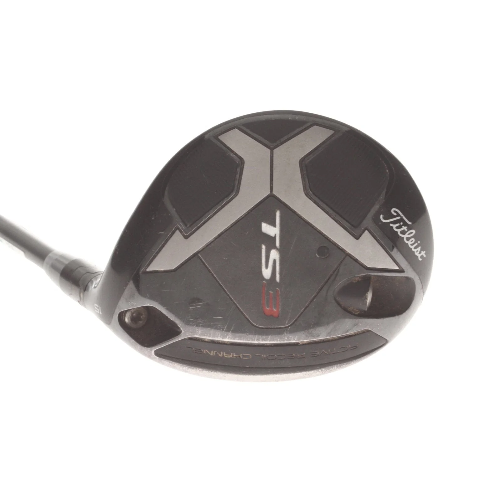 Titleist TS3 Graphite Mens Right Hand Fairway 3 Wood 15* Stiff - HZRDUS Smoke Black 6.0 70g