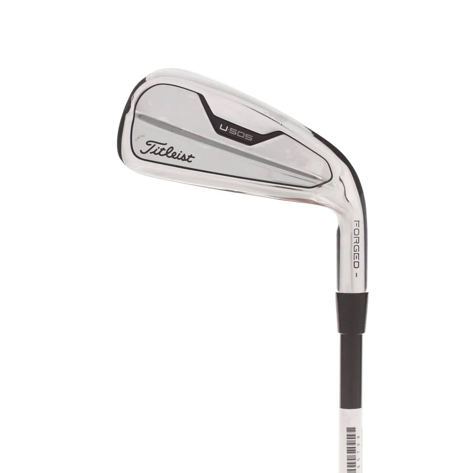 Titleist U505 Graphite Mens Right Hand 4 Iron 22* Regular - HZRDUS Smoke RDX Black 80