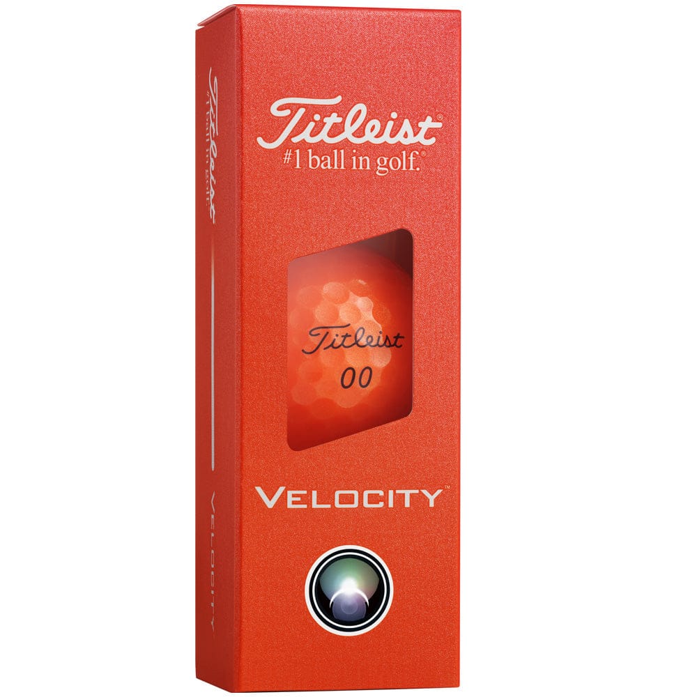 Titleist Velocity Golf Balls - Orange - 12 Pack - Image 5