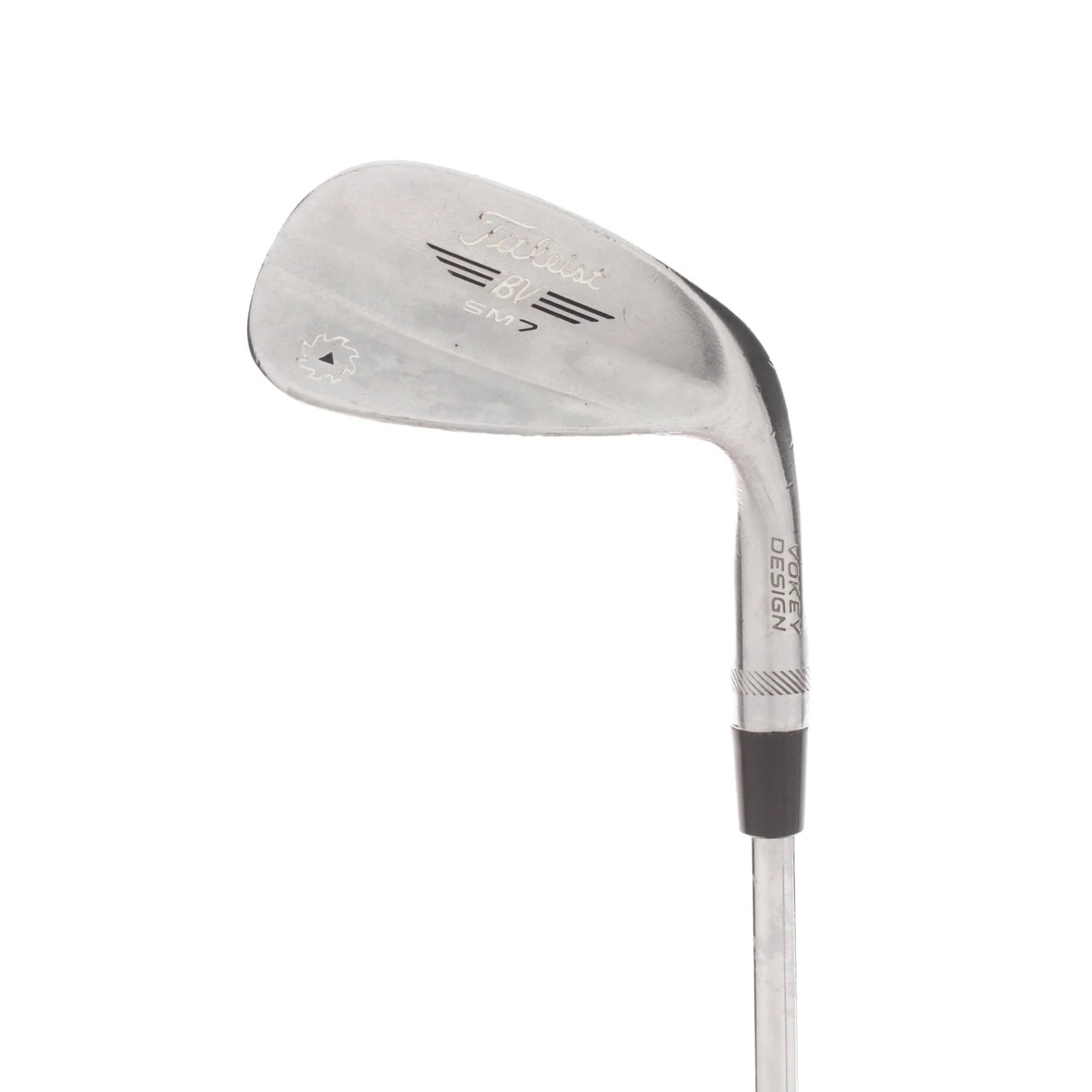Titleist Vokey SM7 Steel Mens Right Hand Pitching Wedge 46* 10 Bounce F Grind Wedge - True Dynamic Gold