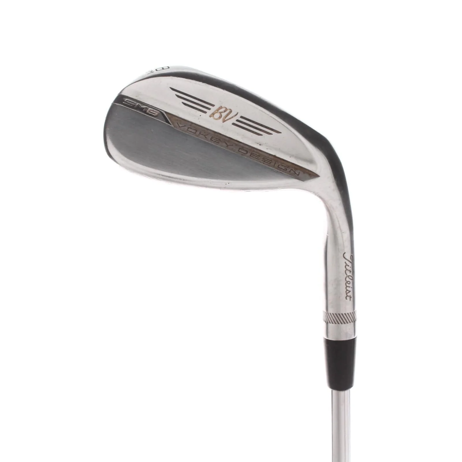 Titleist Vokey SM8 Steel Mens Right Hand Lob Wedge 58* 8 Bounce M Grind Wedge - BV Vokey
