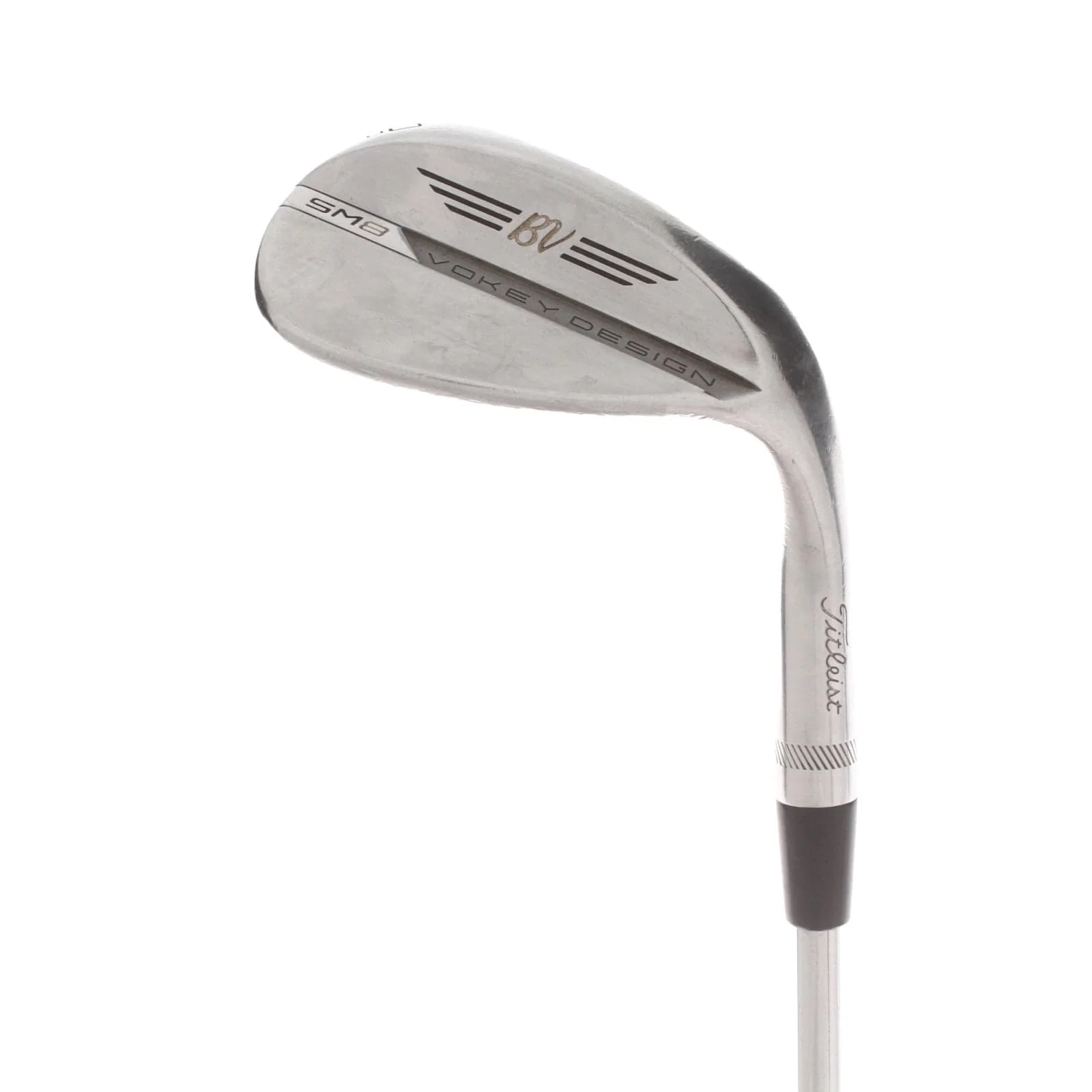 Titleist Vokey SM8 Steel Mens Right Hand Lob Wedge 60* 12 Bounce D Grind Wedge - Dynamic Gold