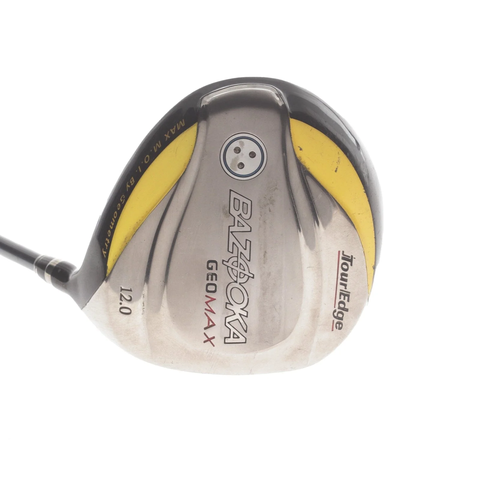 Tour Edge Bazooka Geo Max Graphite Mens Right Hand Driver -3.5" 12* Regular - Bazooka Geo Max Grafalloy 63g - Image 2