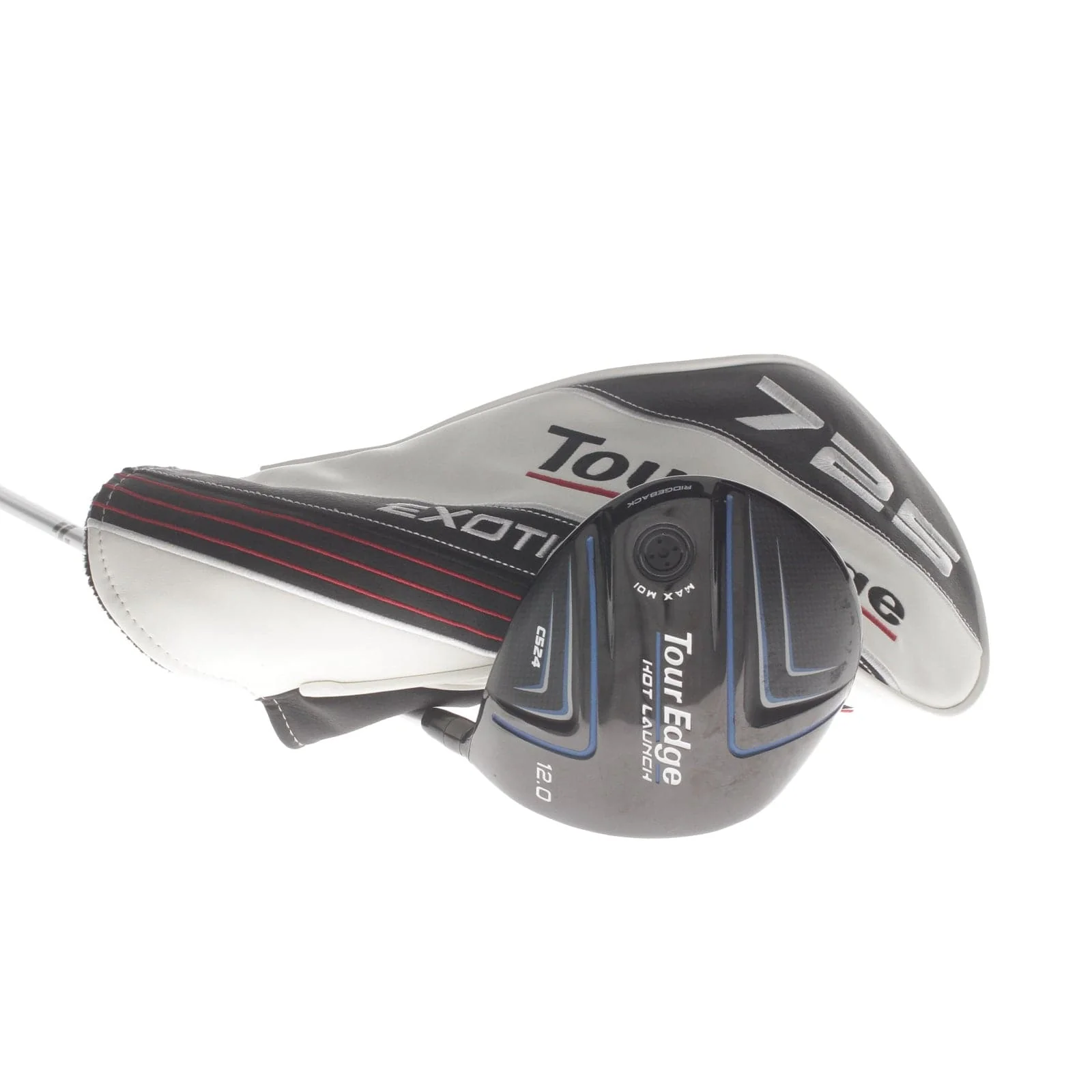 Tour Edge Hot Launch C524 Graphite Mens Right Hand Driver 12* Senior - Aldila Ascent 50