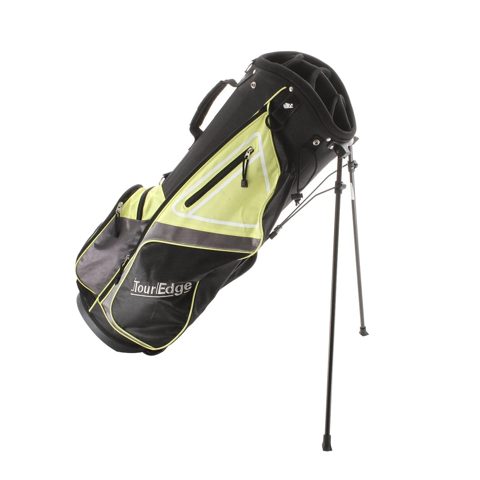 Tour Edge Stand Bag - Black/Green/White - Image 5