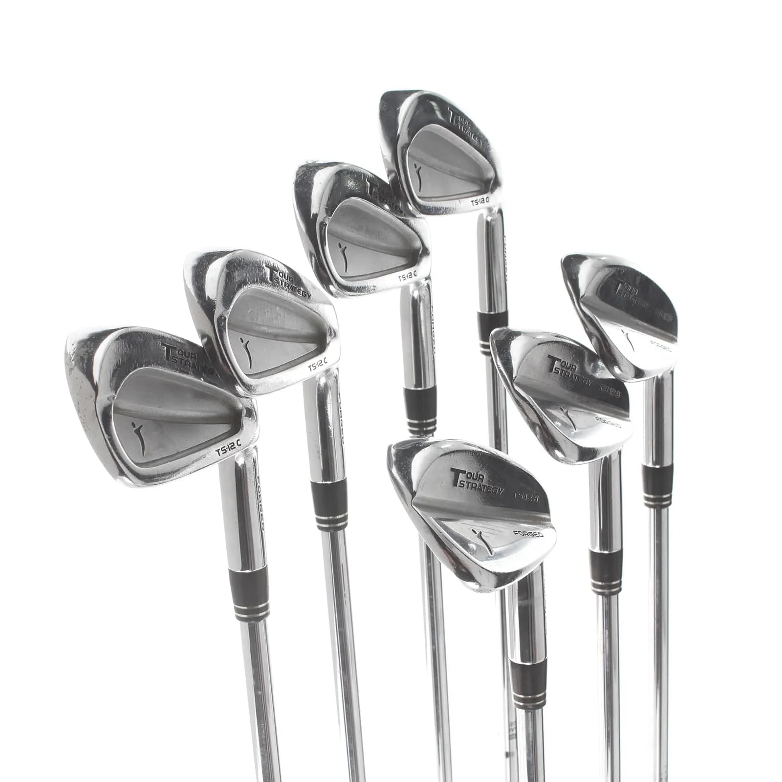 Tour Strategy TS-12C Steel Mens Right Hand Irons 4-PW Stiff - Dynamic Gold s-300 - Image 2