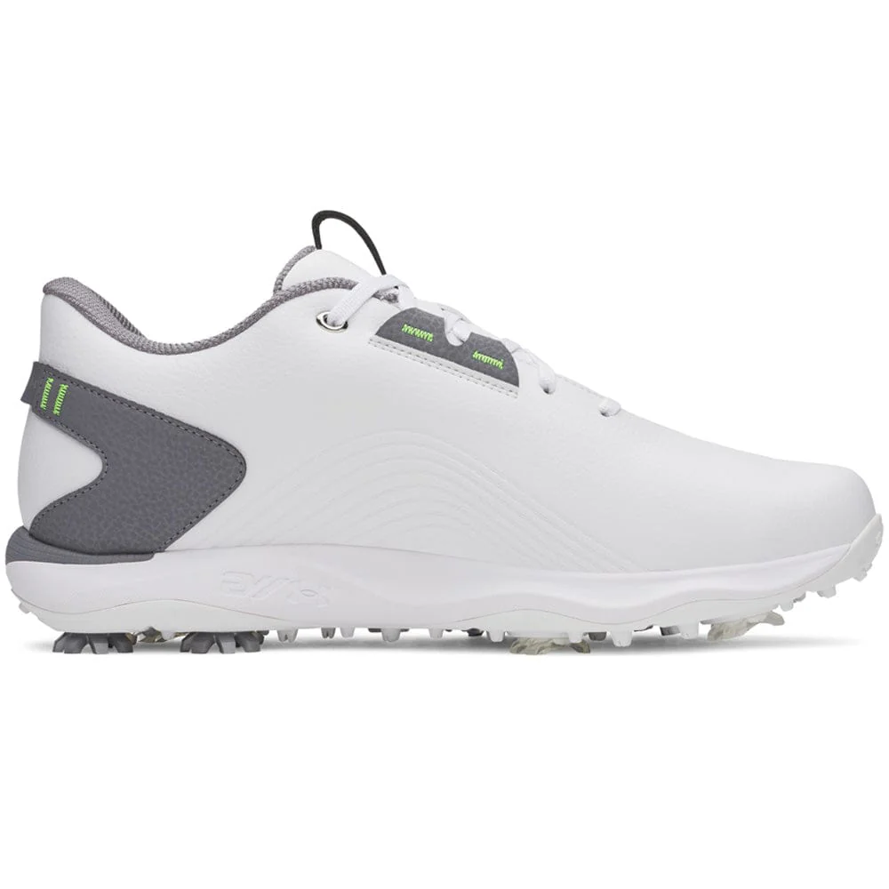 Under Armour Drive Fade 2 Waterproof Shoes - White/Titan Gray/Metallic Silver - Image 3