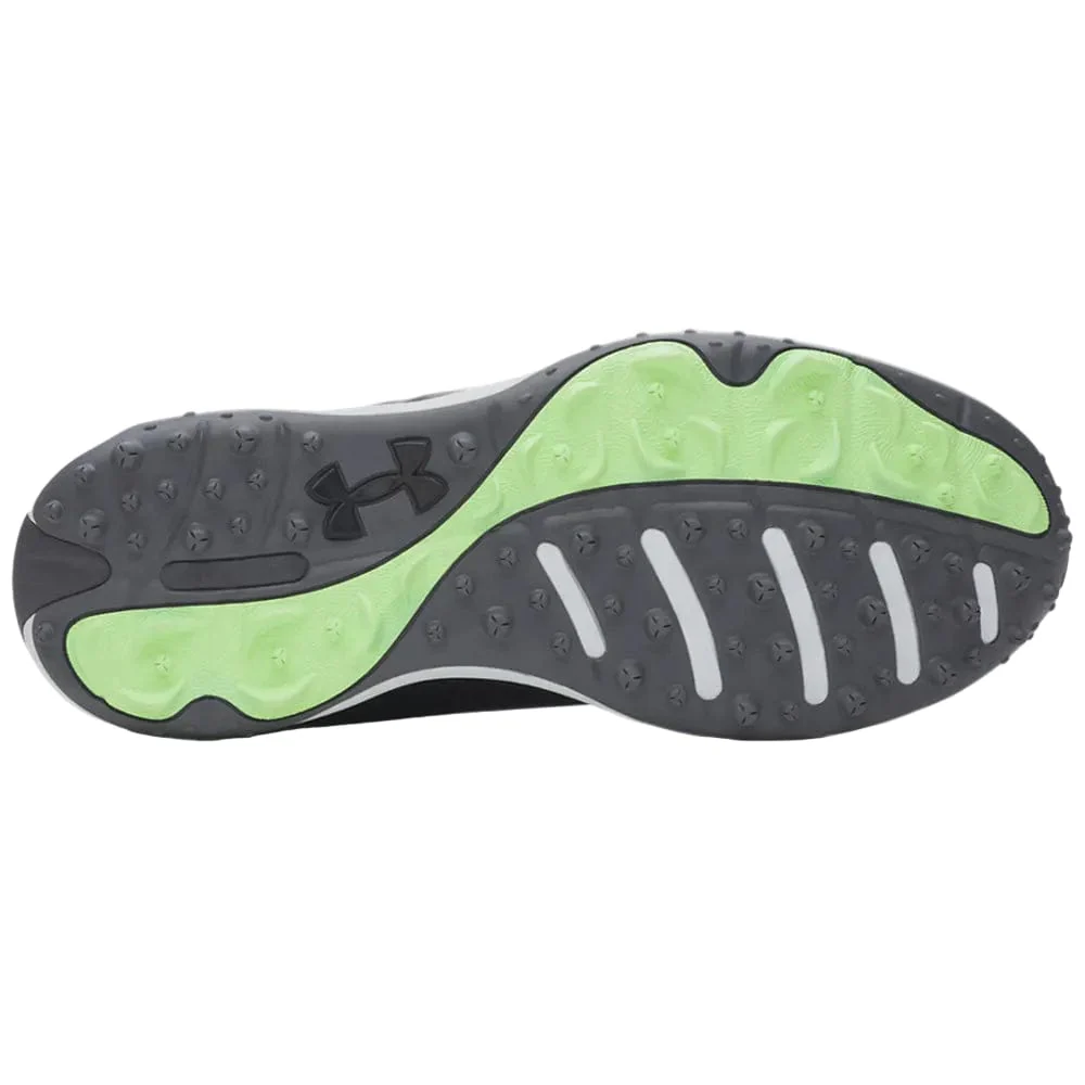 Under Armour Drive Fade 2 Waterproof Spikeless Shoes - Black/Black/Metallic Gun Metal - Image 2