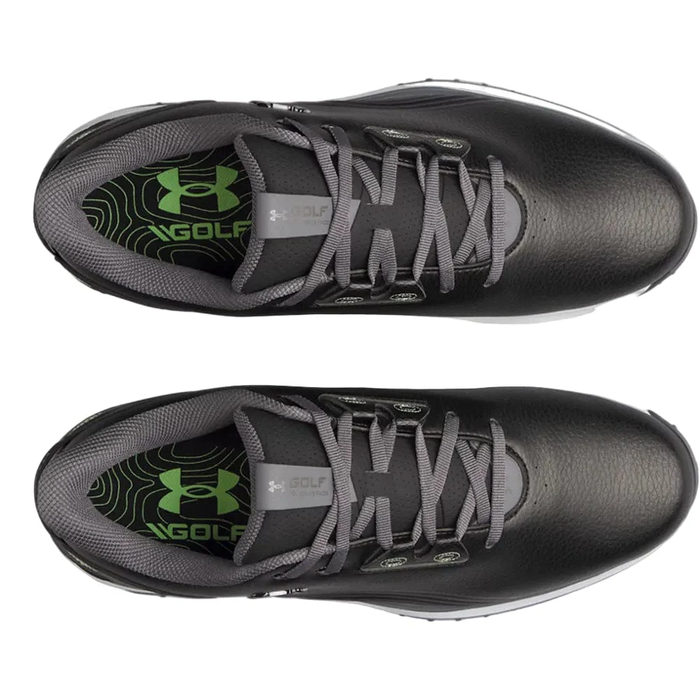 Under Armour Drive Fade 2 Waterproof Spikeless Shoes - Black/Black/Metallic Gun Metal - Image 4