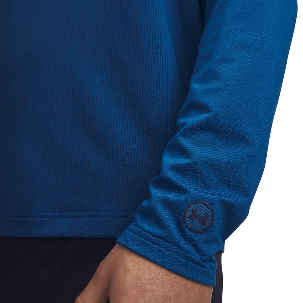 Under Armour Drive Lightweight 1/2 Zip Top - Varsity Blue/Midnight Navy/Midnight Navy - Image 4