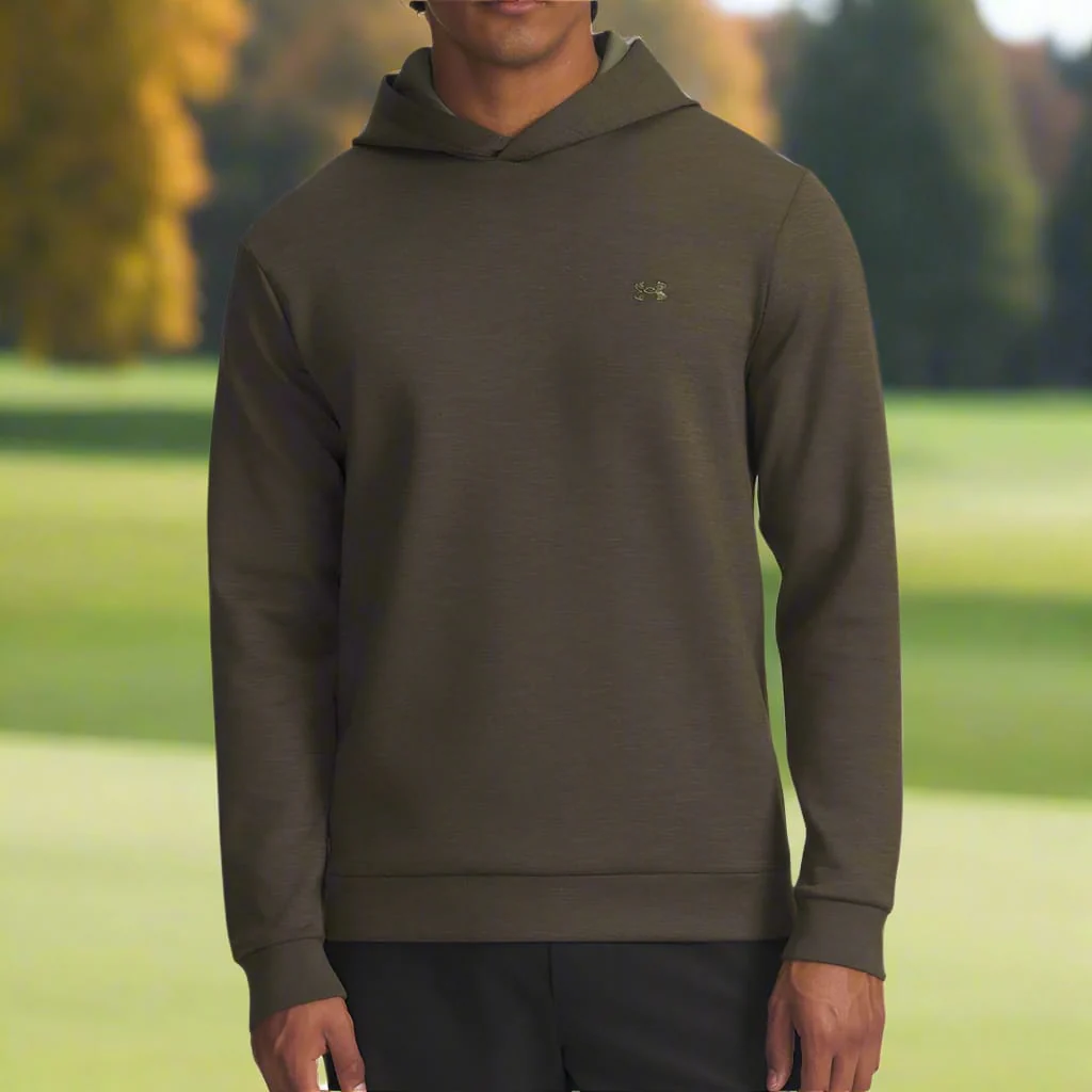 Under Armour Drive Midlayer Hoodie - Marine OD Green - Image 5