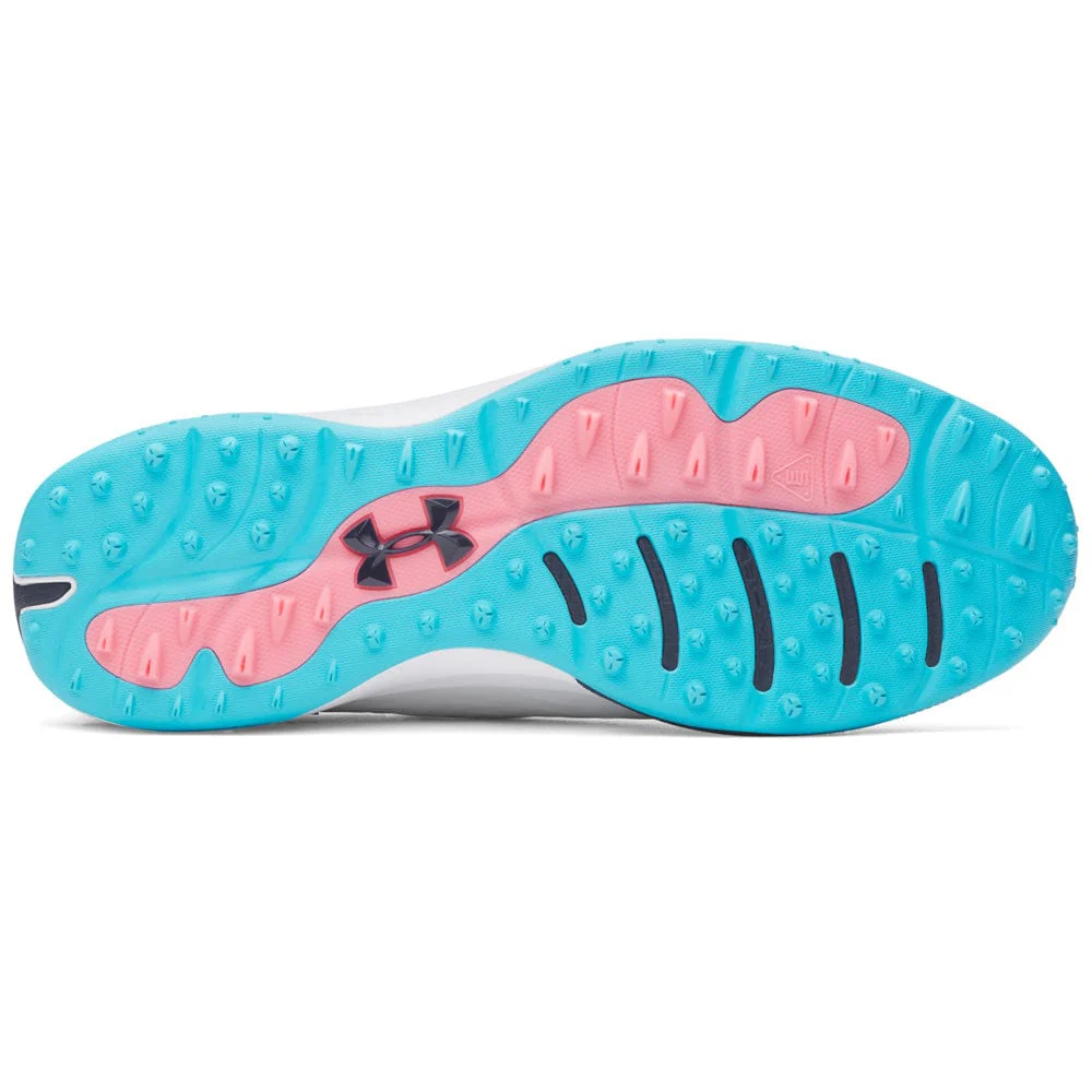 Under Armour Drive Pro Clone Waterproof Spikeless Shoes - Distant Gray/Midnight Navy/Metallic Silver - Image 2