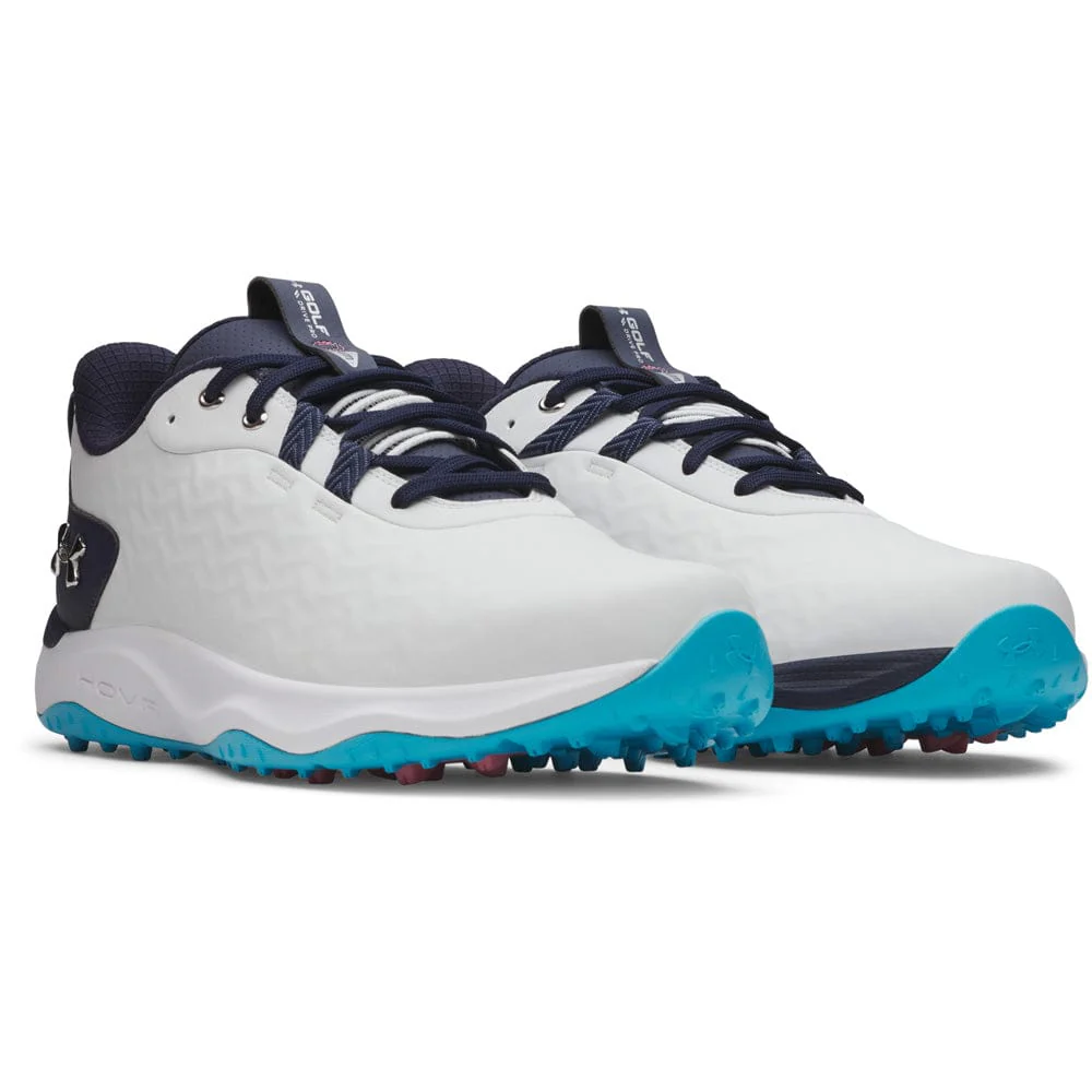 Under Armour Drive Pro Clone Waterproof Spikeless Shoes - Distant Gray/Midnight Navy/Metallic Silver - Image 5