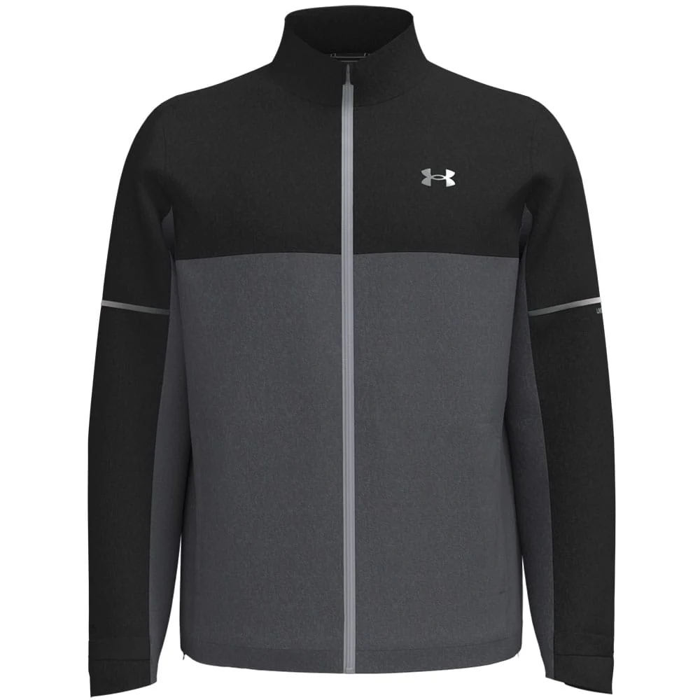 Under Armour Drive Rain Waterproof Suit - Black/Castlerock/Metallic Silver - Image 2