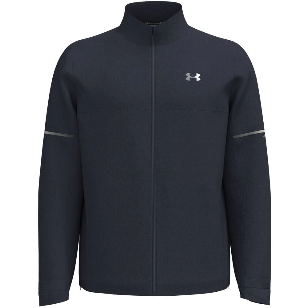 Under Armour Drive Rain Waterproof Suit - Midnight Navy/Metallic Silver - Image 2